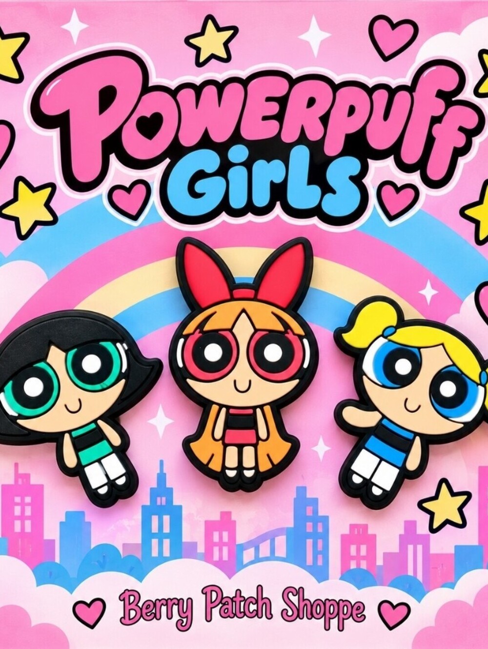 Cartoon Network The Power Puff Girls Craft Bead Charms